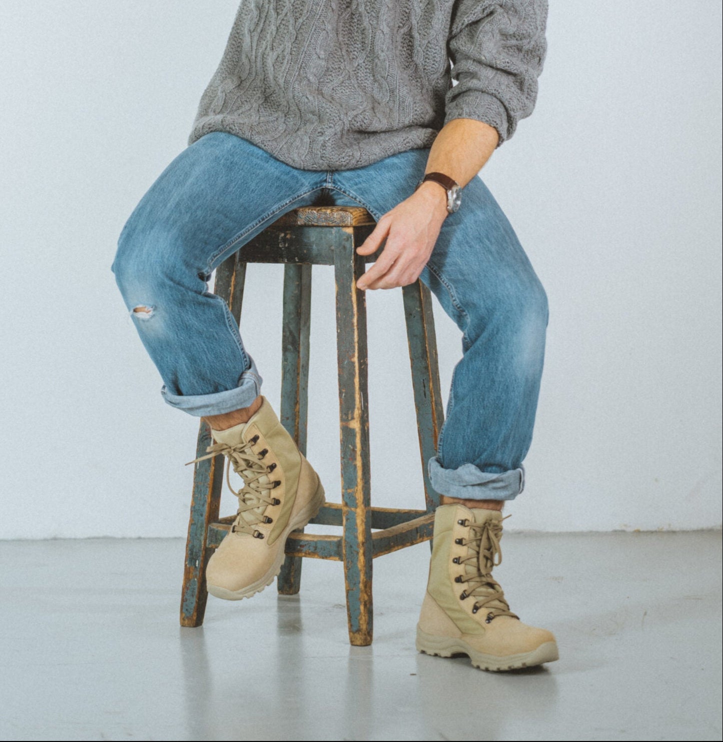 598 Desert Boots - Beige